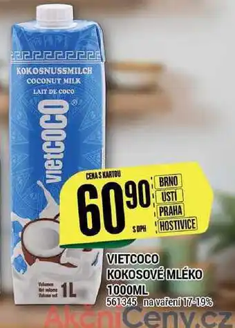 Tamda Foods Vietcoco kokosové mléko 1000ml nabídka