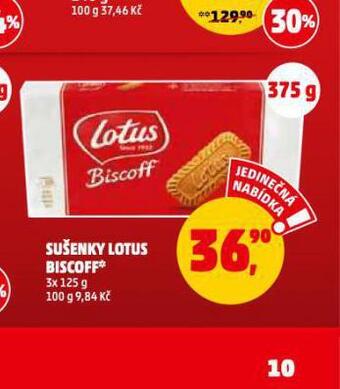 Penny Market Sušenky lotus biscoff nabídka