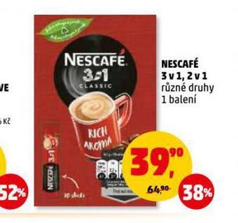 Penny Market Nescafé 2v1, 3v1 nabídka