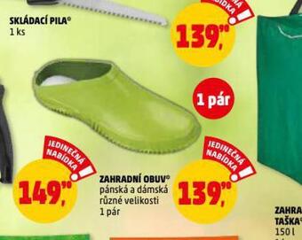 Penny Market Zahradní obuv nabídka