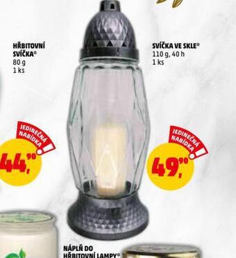 Penny Market Svíčka ve skle nabídka