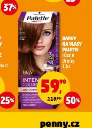 Penny Market Palette barvy na vlasy nabídka