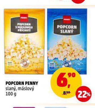 Penny Market Popcorn penny nabídka