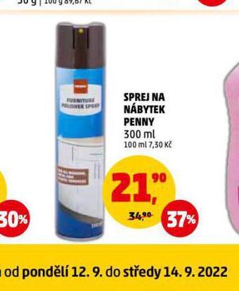 Penny Market Sprej na nábytek penny nabídka