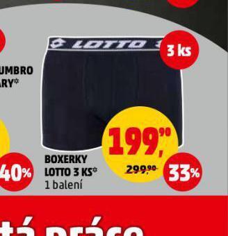 Penny Market Boxerky lotto nabídka