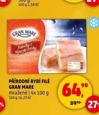 Penny Market Přírodní rybí filé gran mare, 4x 100 g nabídka