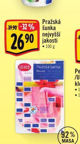 Albert Pražská šunka nejvyšší jakosti nabídka