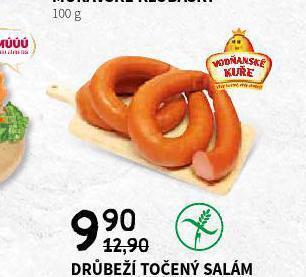 Terno Drůbeží točený salám nabídka