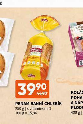 Terno Penam ranní chlebík nabídka