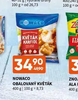 Terno Nowaco obalovaný květák nabídka