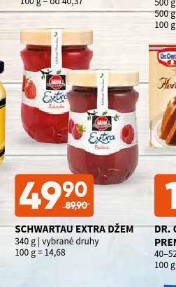 Terno Schwartau extra džem nabídka