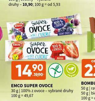 Terno Emco super ovoce nabídka