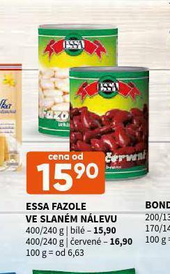 Terno Essa fazole ve slaném nálevu červené nabídka