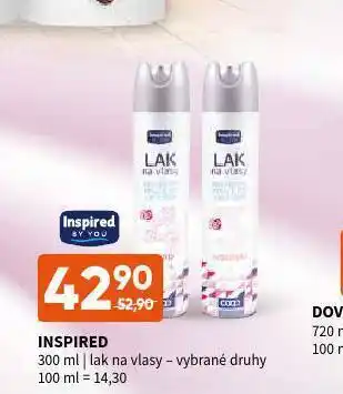 Terno Inspired lak na vlasy nabídka