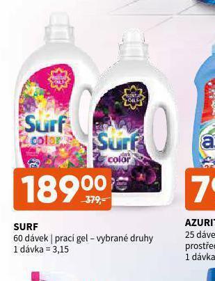 Terno Surf prací gel nabídka