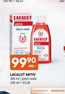 Terno Lacalut aktiv ústní voda nabídka