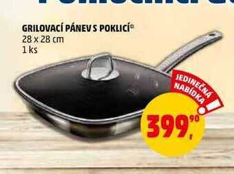 Penny Market Grilovací pánev s poklicí, 1 ks nabídka
