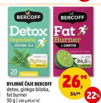 Penny Market Bylinné čaje bercoff, 30 g nabídka