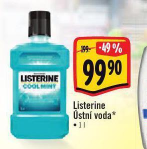 Albert Listerine ústní voda nabídka