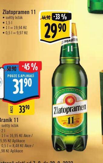 Albert Pivo zlatopramen 11 nabídka
