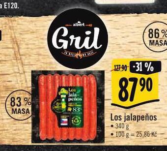 Albert Los jalapenos nabídka