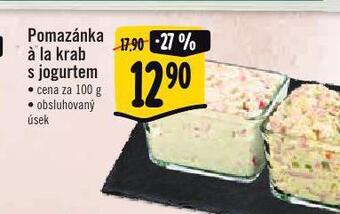 Albert Pomazánka á la krab s jogurtem nabídka