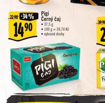 Albert Pigi černý čaj nabídka