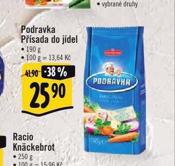 Albert Podravka přísada do jídel nabídka