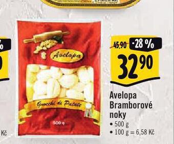 Albert Avelopa bramborové noky nabídka
