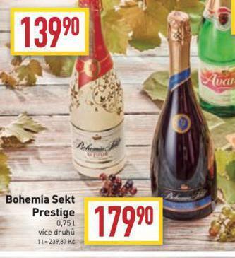 Billa Bohemia sekt prestige nabídka