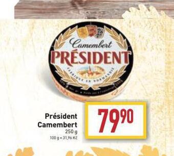 Billa Président camembert sýr nabídka