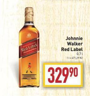 Billa Johnnie walker red label nabídka