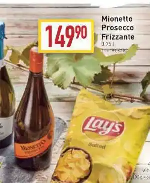 Billa Mionetto prosecco nabídka
