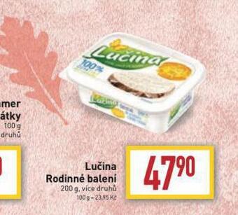 Billa Lučina sýr nabídka