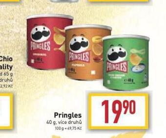 Billa Pringles nabídka