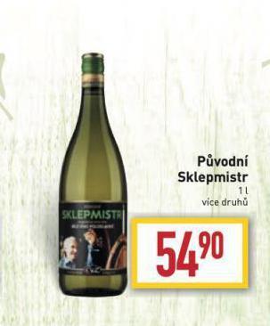 Billa Původní sklepmistr nabídka