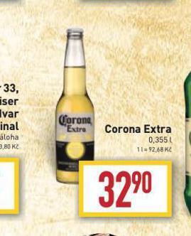 Billa Corona extra nabídka