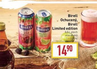 Billa Birell nealkoholické pivo nabídka