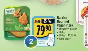 Gourmet vegan řízek