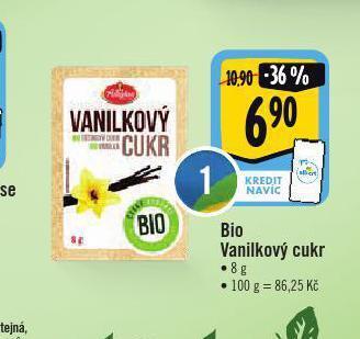 Jip Bio vanilkový cukr nabídka