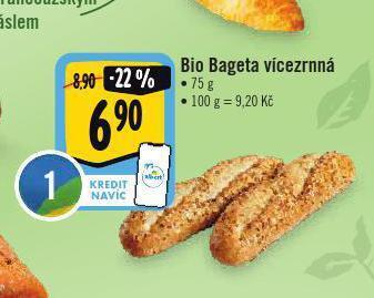 Jip Bio bageta nabídka