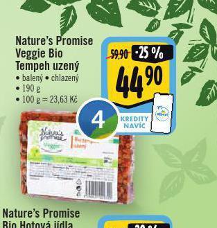 Jip Veggie bio tempeh uzený nabídka