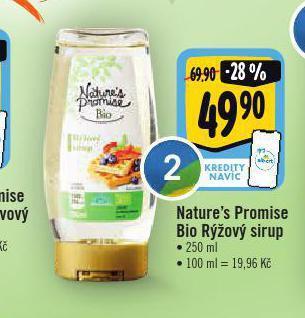 Jip Bio rýžový sirup nabídka