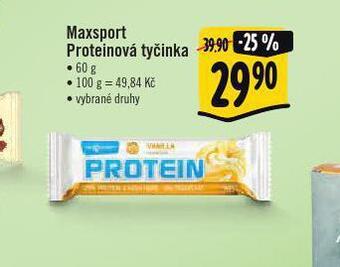 Jip Maxsport proteinová tyčinka nabídka