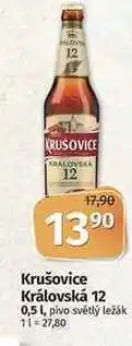 Coop Krušovice královská 12° 0,5l nabídka