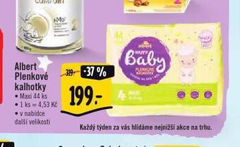 Albert Albert plenkové kalhotky nabídka