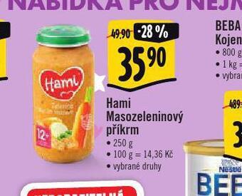 Albert Hami masozeleninový příkrm nabídka
