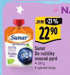 Albert Sunar do ručičky ovocné pyré nabídka