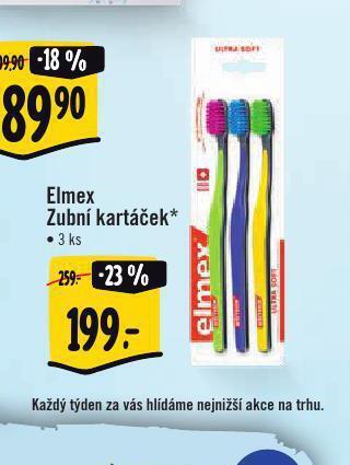 Albert Elmex zubní kartáček nabídka