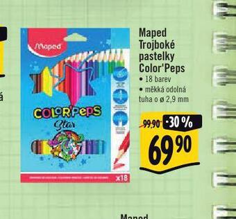 Albert Maped trojboké pastelky color´peps nabídka